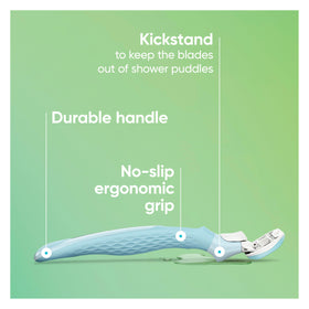 Gillette Venus in-shower use demonstration showing ergonomic control and precision
