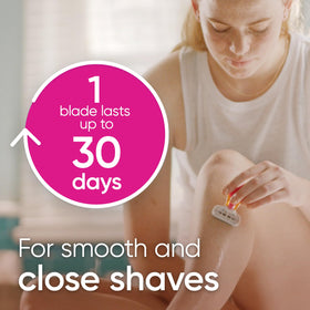 Gillette Venus lubrastrip with avocado oil for smoother glide