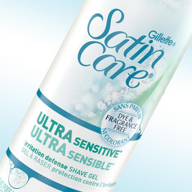 Gillette Venus gel enabling razor glide across skin for fewer nicks