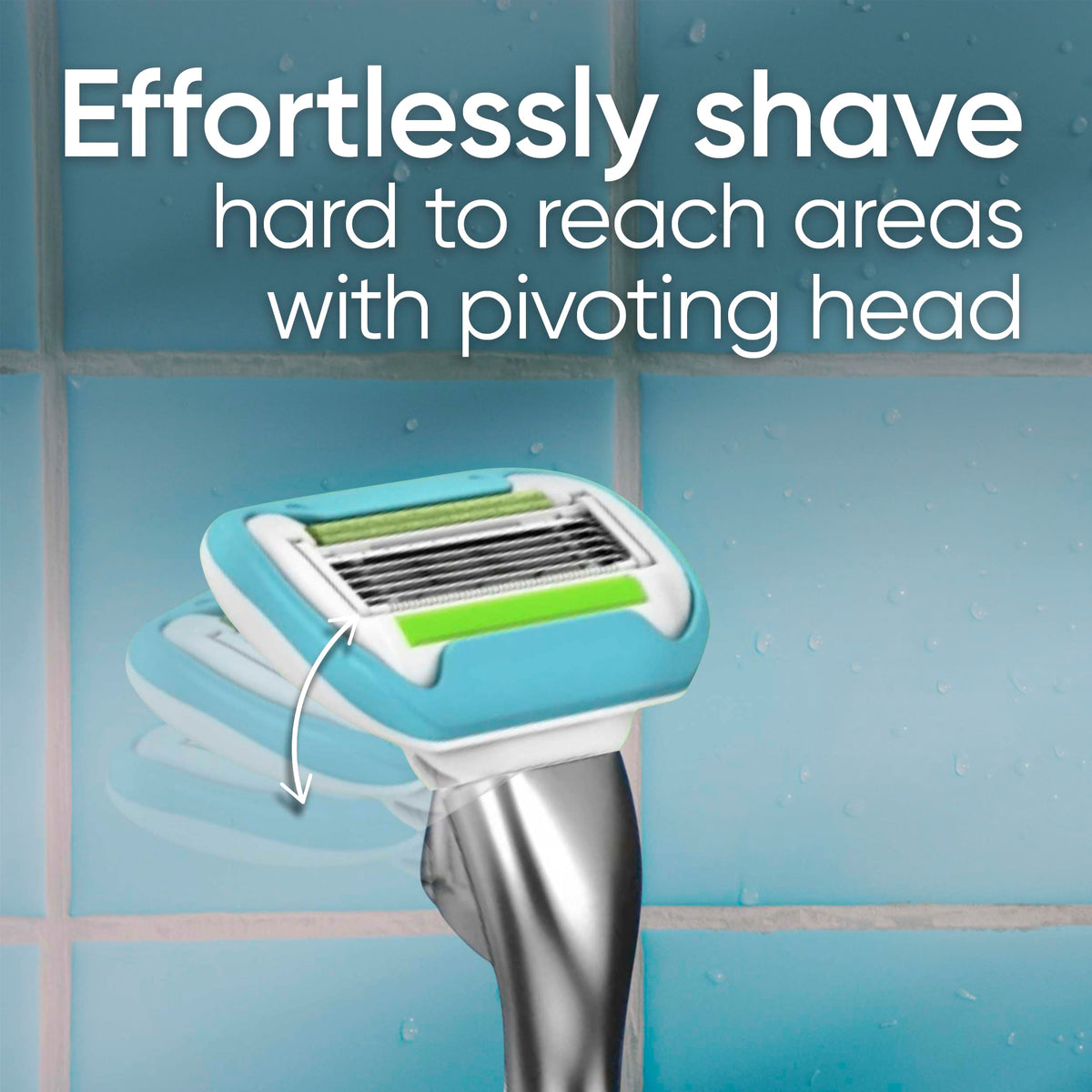 Gillette Venus shower holder mounted keeping razor dry and hygienic
