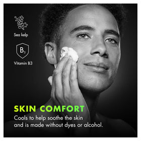 GilletteLabs can in hand to show 7oz scale and portability for everyday grooming
