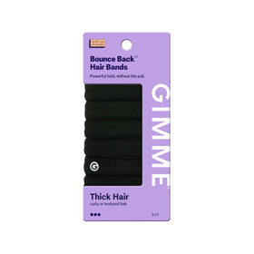 GIMME front packaging showing six black bands and benefits