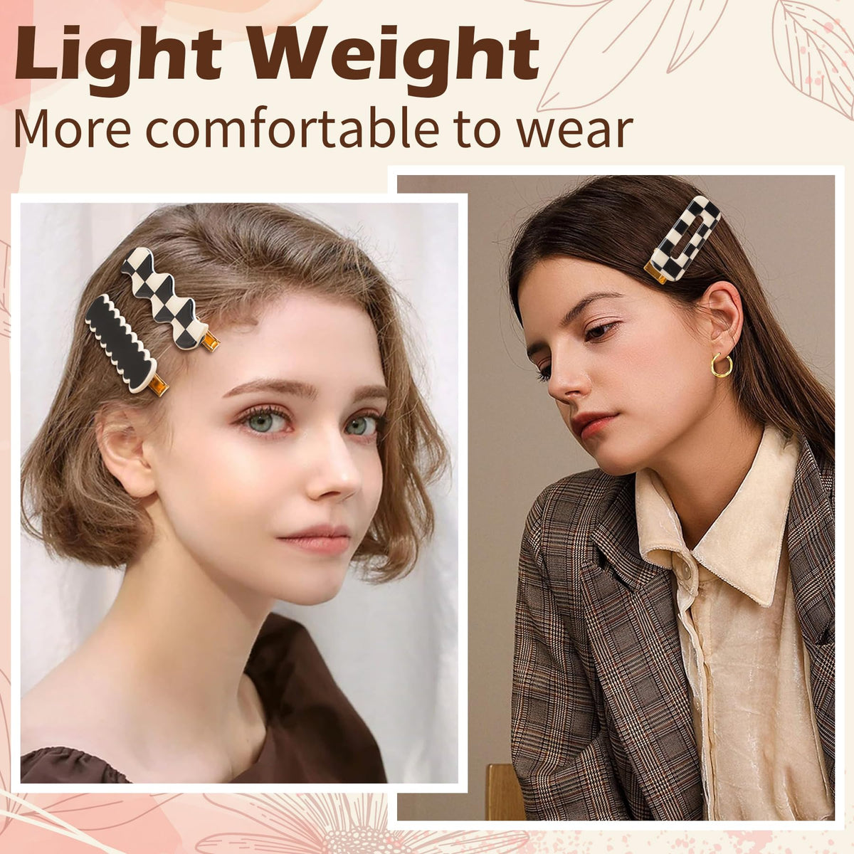 Gingbiss variety layout with eighteen unique patterns for styling options