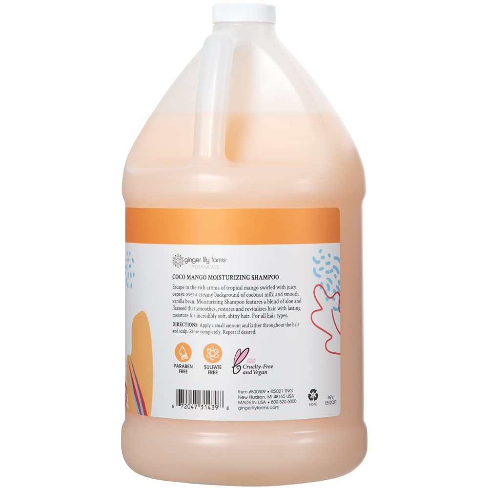 Ginger Lily Farms refill in a pump dispenser being used in shower, simplifies refilling