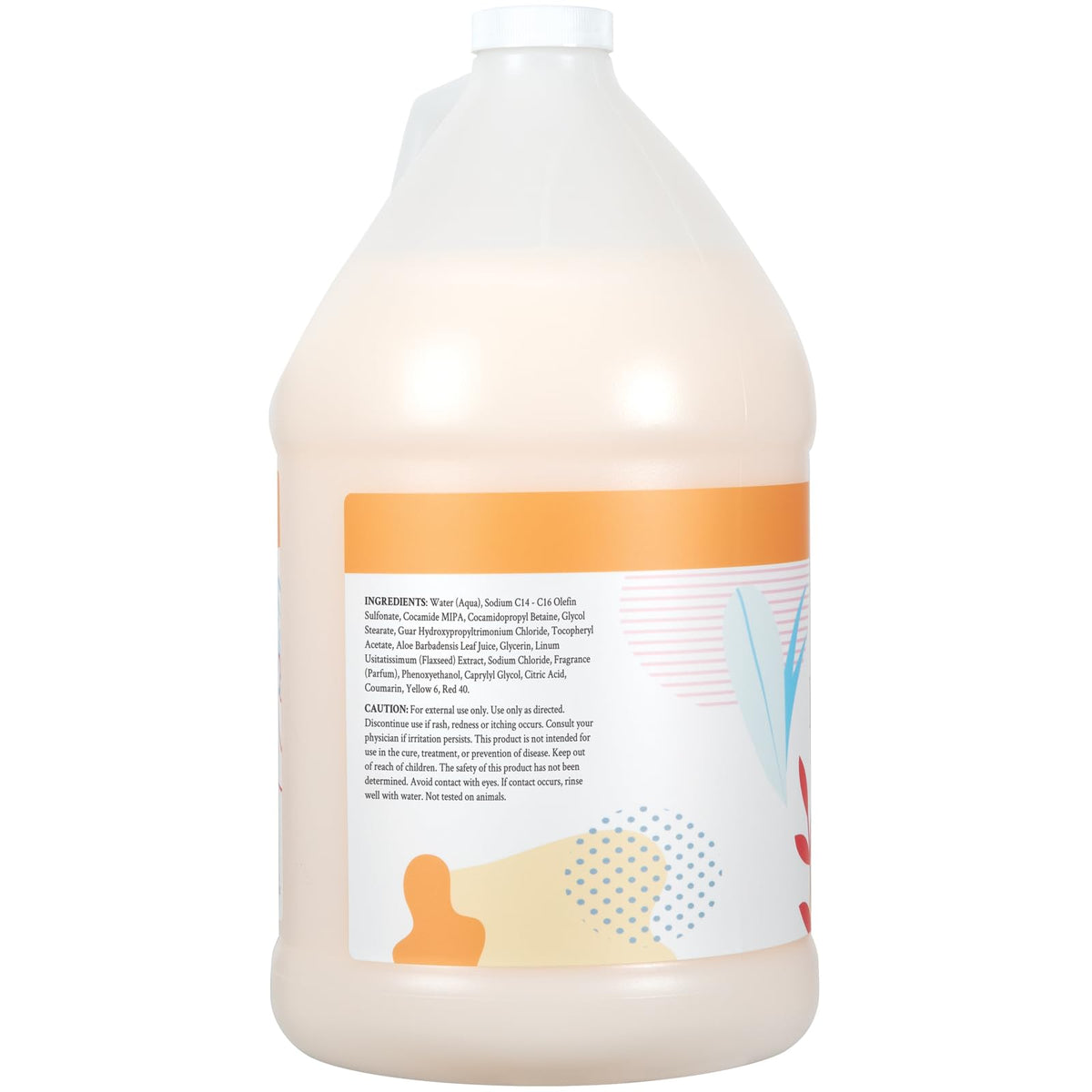 Ginger Lily Farms creamy lather texture demonstrating rich foam and hydration