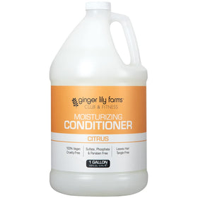 Ginger Lily Farms front view of 1 gallon bottle showing product and size benefit
