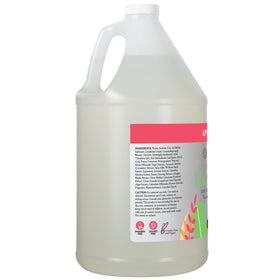 Ginger Lily Farms foam dispensing into hand showing creamy lather benefit