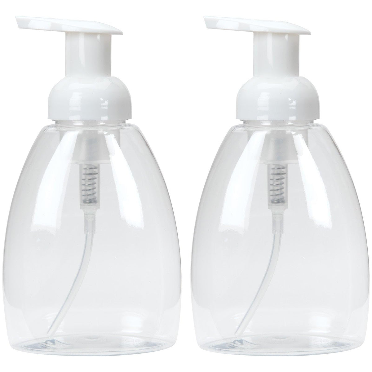 Ginger Lily Farms clear front bottles showing contents, easy monitoring benefit
