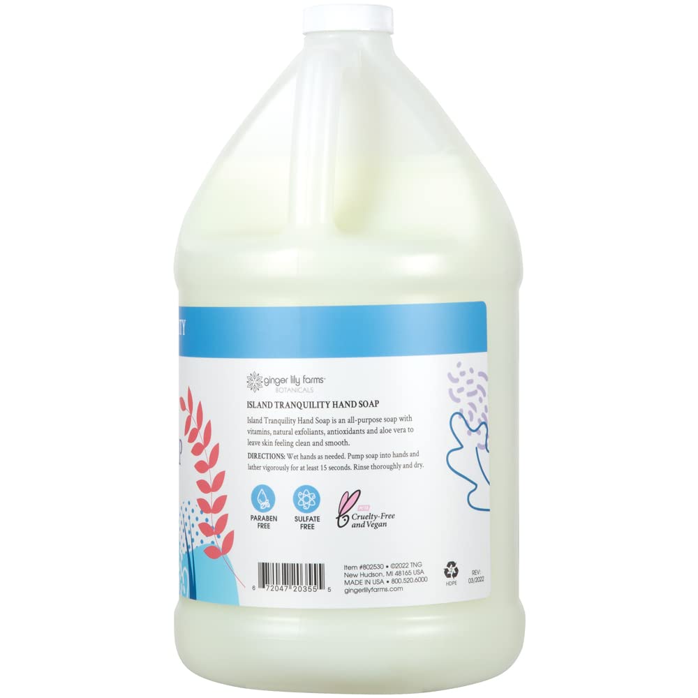 Ginger Lily Farms label closeup highlighting vegan and PETA certification benefit