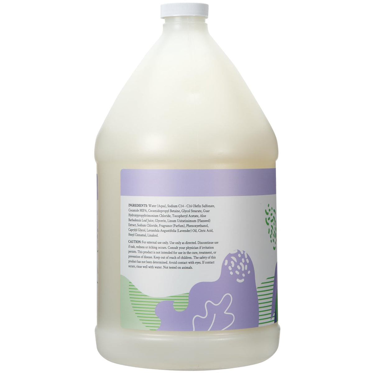 Ginger Lily Farms creamy lather on hands demonstrating moisturizing texture