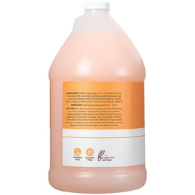 Ginger Lily Farms creamy lather close-up showing texture that hydrates skin and cleanses effectively