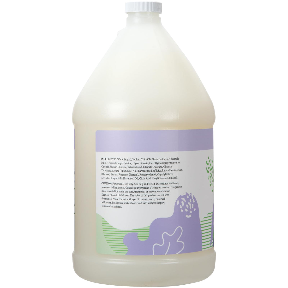 Ginger Lily Farms creamy lather texture delivering gentle cleansing