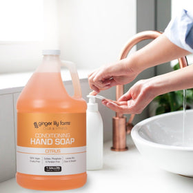 Ginger Lily Farms in locker room dispensers keeping gym restrooms fresh
