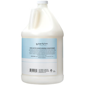 Ginger Lily Farms being poured into a dispenser to refill and save plastic