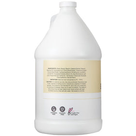 Ginger Lily Farms gallon fitted with pump dispenser for easy use in clubs and spas saving time