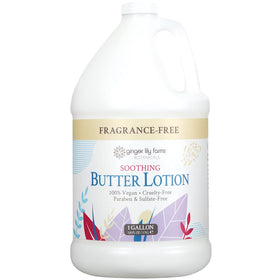 Ginger Lily Farms gallon bottle front view showing label and size benefits