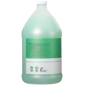 Ginger Lily Farms cream-like lather texture close-up demonstrating gentle hydration