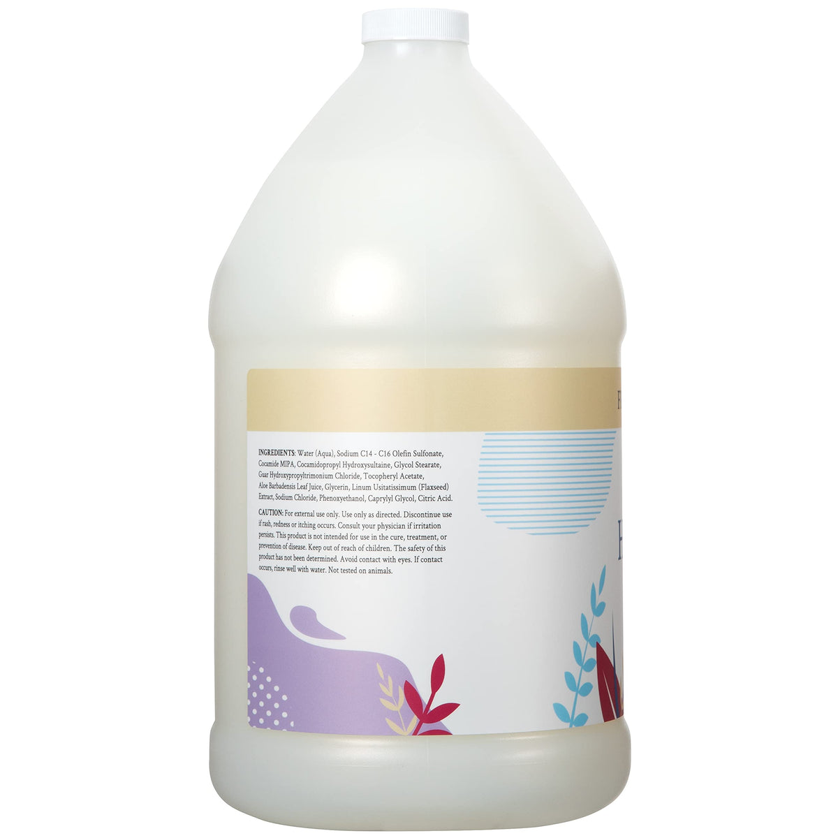 Ginger Lily Farms creamy lather texture close-up showing moisturizing foam