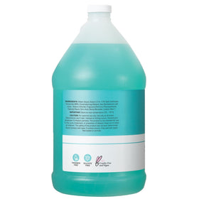 Ginger Lily Farms shampoo lather close-up demonstrating moisturizing texture