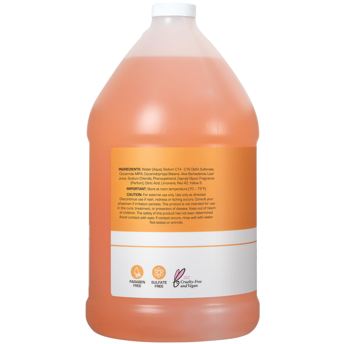 Ginger Lily Farms creamy lather texture close-up demonstrating gentle hydration benefit