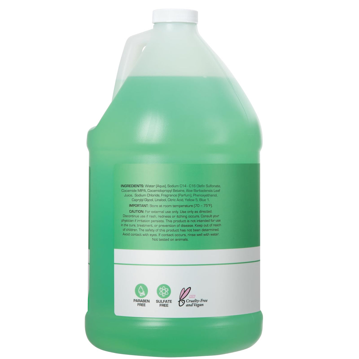 Ginger Lily Farms creamy shampoo lather texture highlighting hydration benefit