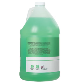 Ginger Lily Farms creamy shampoo lather texture highlighting hydration benefit