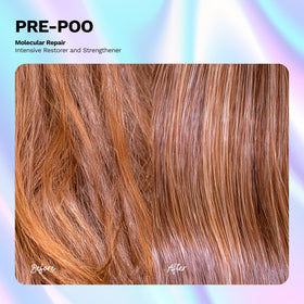 Ginger Milk being applied to damp hair demonstrating easy pre-shampoo use