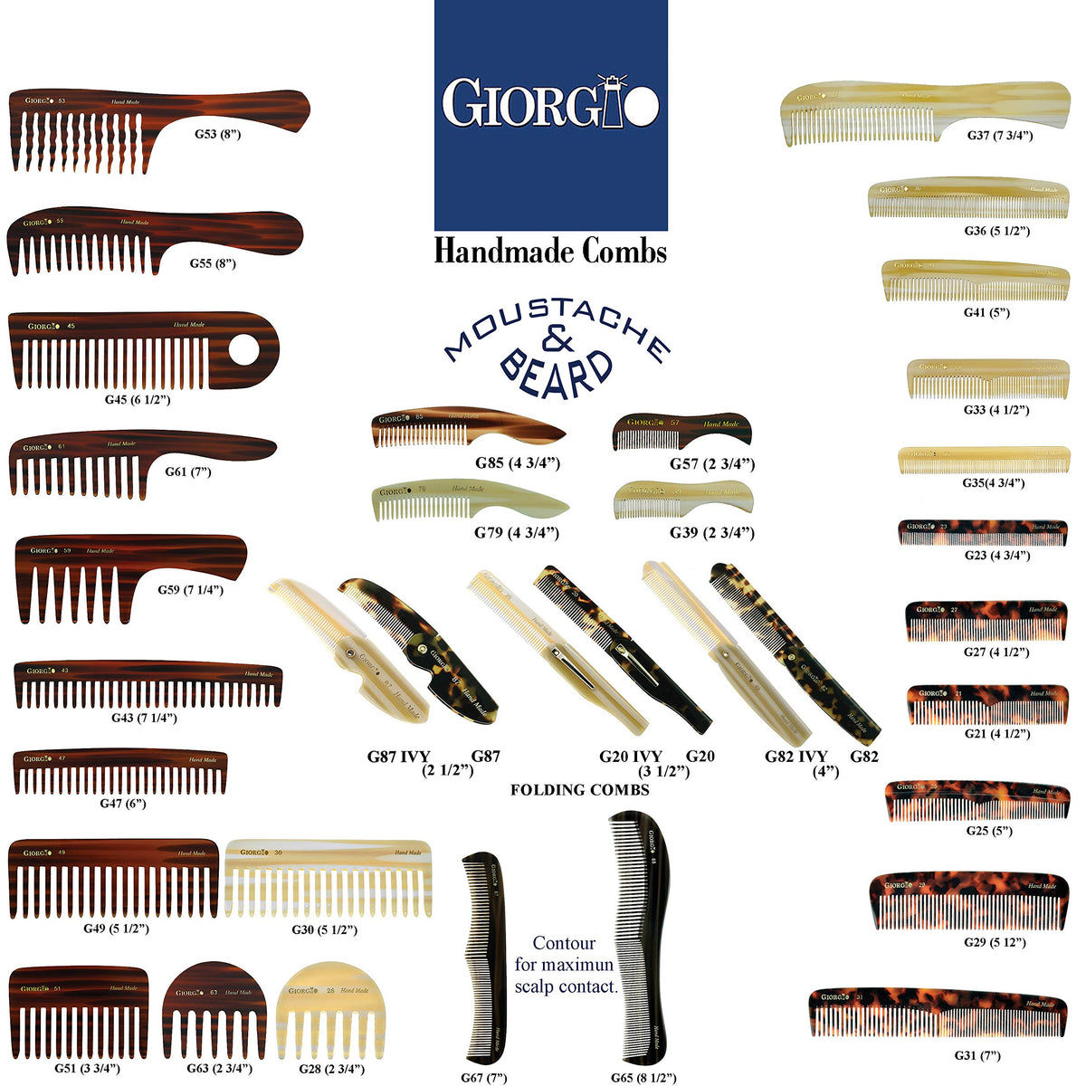 GIORGIO comb used while blow-drying to add volume and shine benefit