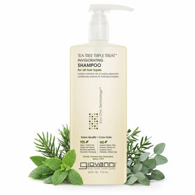 GIOVANNI front packaging 24oz showing product and benefit of long-lasting supply