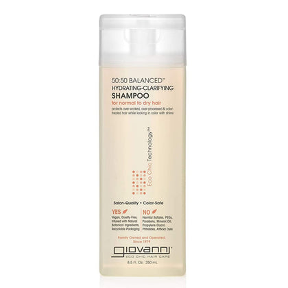 GIOVANNI front packaging 8.5oz showing brand and product benefits