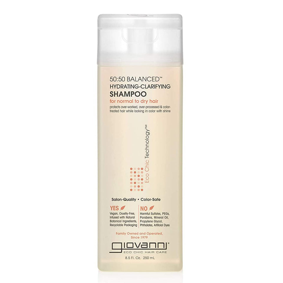 GIOVANNI front packaging 8.5oz showing brand and product benefits