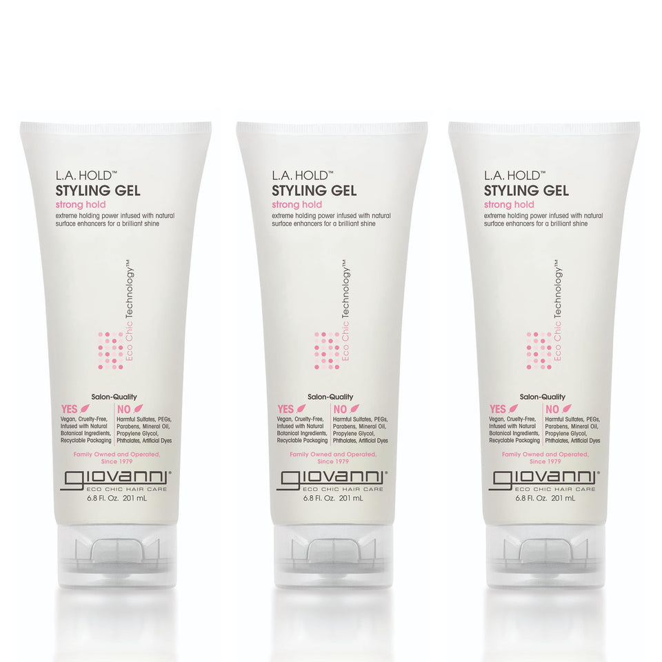 GIOVANNI front packaging showing label and trio pack for reliable hold