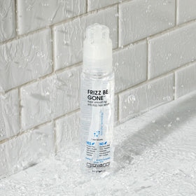 GIOVANNI serum texture on fingers showing lightweight non-greasy feel