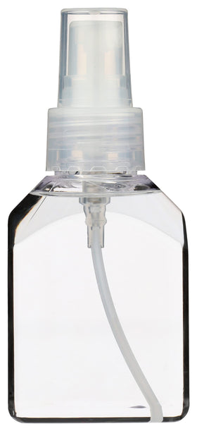 GIOVANNI bottle in hand showing travel-friendly 4.3 oz size