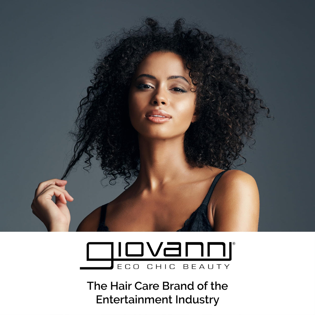 GIOVANNI shampoo foam texture close-up showing gentle lather and clarity