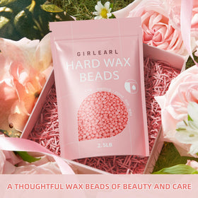 GIRLEARLE applied to bikini area for Brazilian waxing, precise grip with reduced irritation