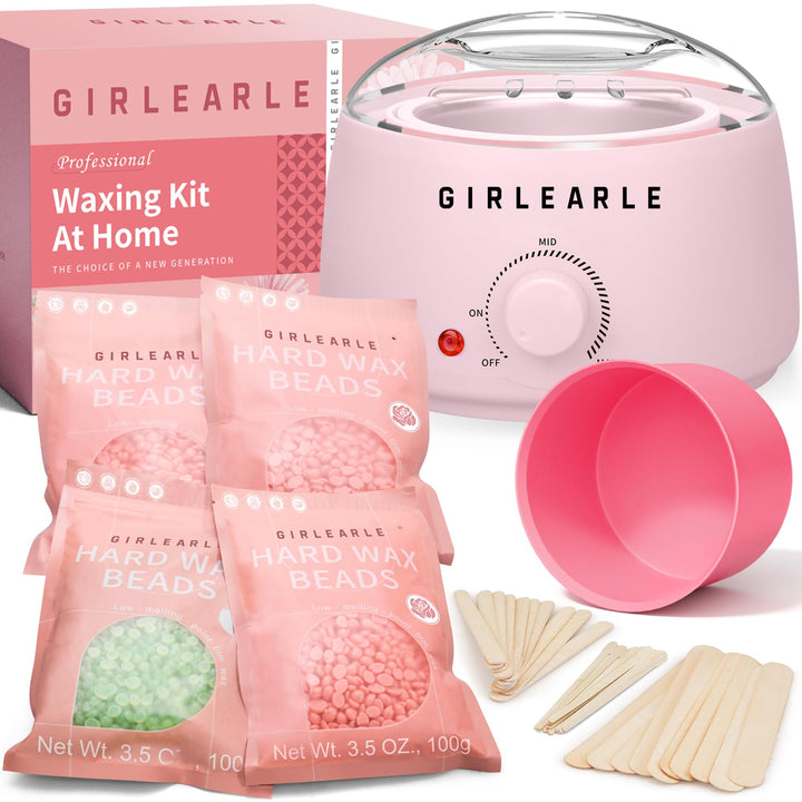 GIRLEARLE kit front packaging showing components and tidy storage benefit
