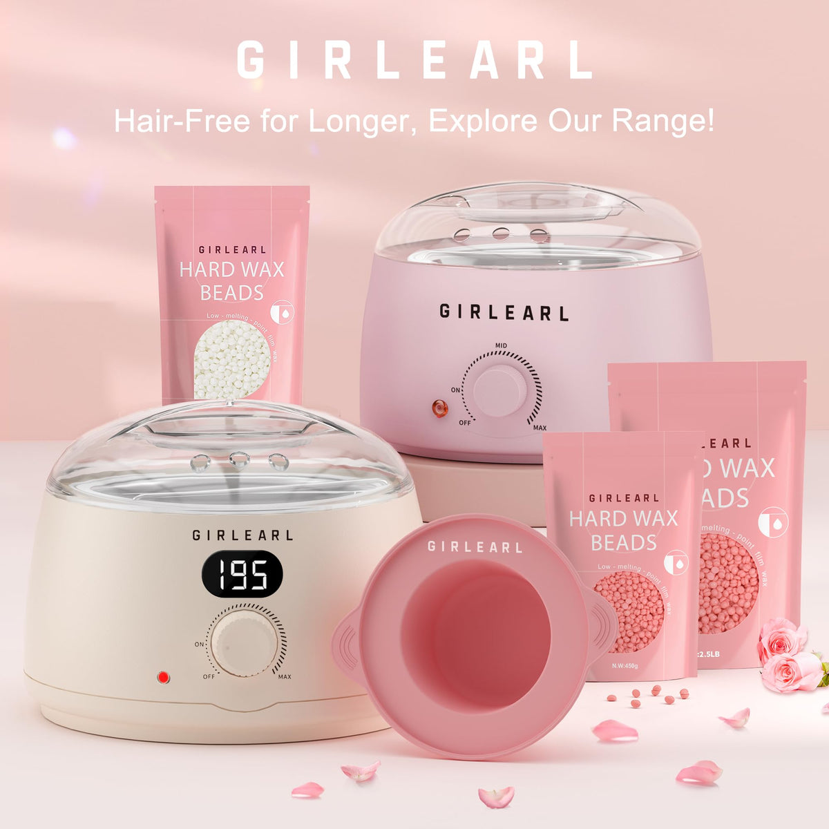 GIRLEARLE product label and ingredients view showing fragrance-free claim