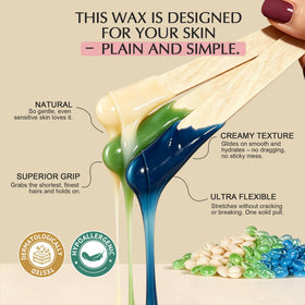 GIRLEARLE silicone melting pot detail for easy cleaning
