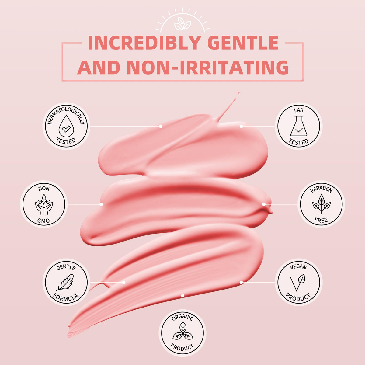 GIRLEARLE being removed in one pull, showcasing firm hair removal and minimal skin trauma