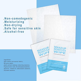 Gisdo close-up of non-woven texture, gentle yet durable for effective cleansing