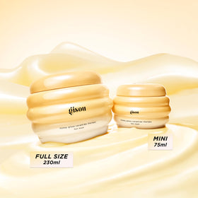 Gisou creamy mask texture close-up showing moisturising, weightless finish