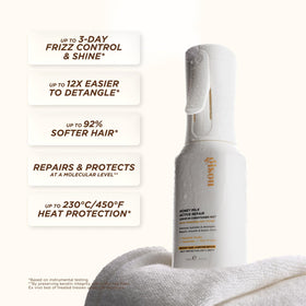Gisou mist spray in action delivering ultra-fine even coverage