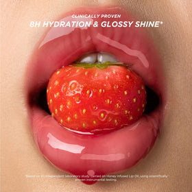 Gisou honey and jojoba ingredients highlighting nourishing benefit