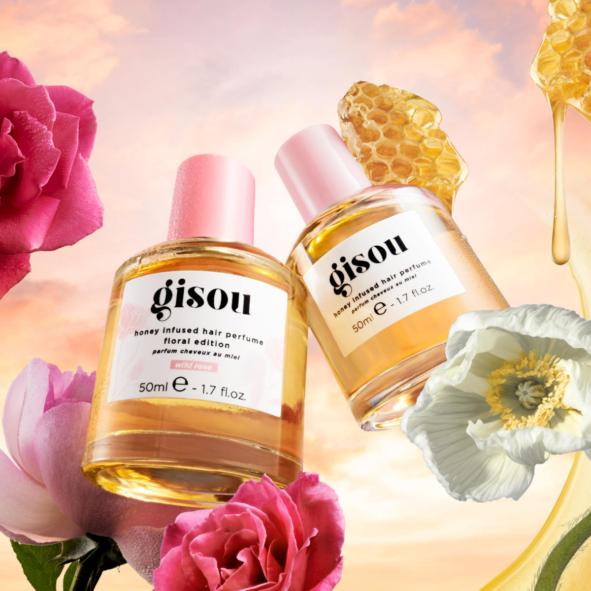 Gisou back of packaging with ingredient list for informed shoppers