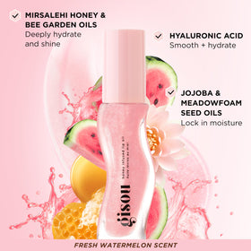 Gisou size comparison 8ml tube for travel-friendly convenience