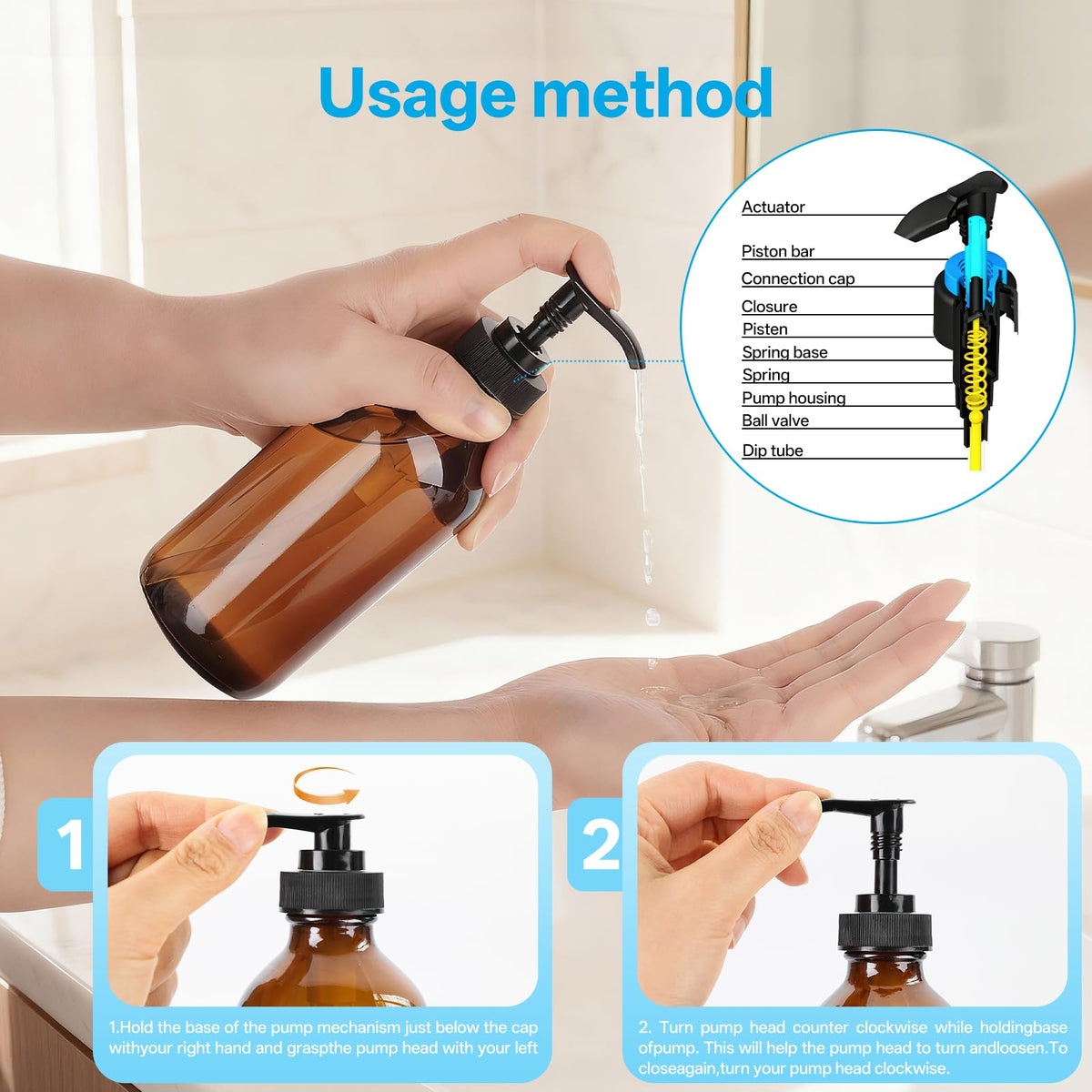 GIVAMEIHF bottle on kitchen counter showing organized, stylish storage