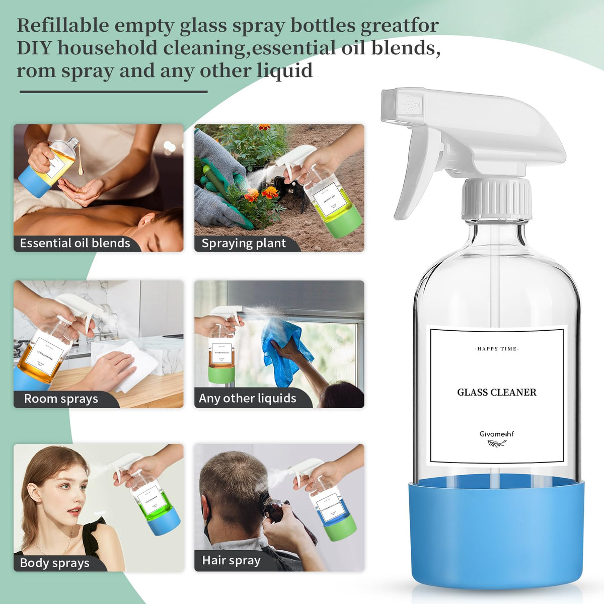 GIVAMEIHF included funnel and dropper for spill-free pouring and measuring