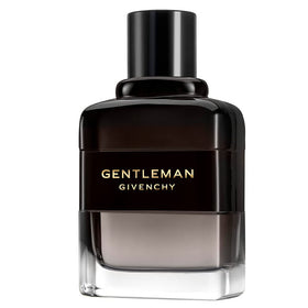 Givenchy label close-up highlighting fragrance name and premium finish