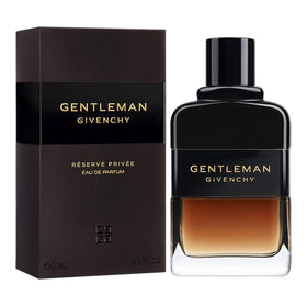 Givenchy Gentleman close-up of glass bottle highlighting texture and refinement